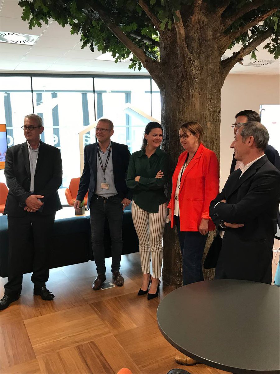 🔐 Visite <a href="/OrangeCyberFR/">Orange Cyberdefense France</a> à #Nantes : un site exemplaire #RSE où 600 salariés agissent sur la #cybersecurite. L’occasion de rappeler les ambitions de la région <a href="/paysdelaloire/">Pays de la Loire</a> notamment sur la sensibilisation des TPE/PME aux enjeux cyber. Public et privé doivent agir de concert !