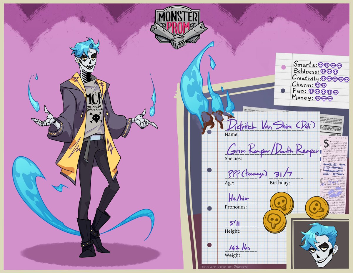 MPC_Didi's tweet image. #MPC_Commu 

Dietrich Von Shire | Didi
Grade 11 | Grim Reaper
5&apos;11/142lbs (180/68)
Profile - bit.ly/MPC3_Didi

... - Action
&quot;...&quot; - Character&apos;s Dialogue (RP)
(...) - ผปค.

(ฝากน้อนด้วยนะคะ ทักโคได้ทาง DM เลยค่า อาจตอบช้านิดนะคะ 🥺✨)