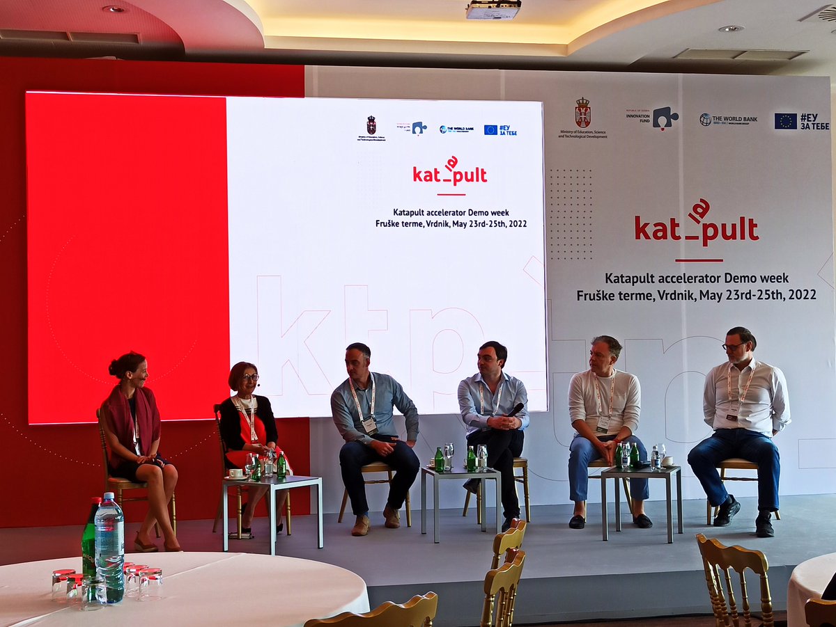 katapult_rs's tweet photo. Demo Week, which brings new challenges for our the Katapult members, has started! 🚀
https://t.co/wCiZjVl8S7
#KatapultZaStartap #Serbian #Startup #akcelerator

@MPNTR 
@SrbInnov 
@eusrbija 
@WorldBank https://t.co/scL7g3jjjf