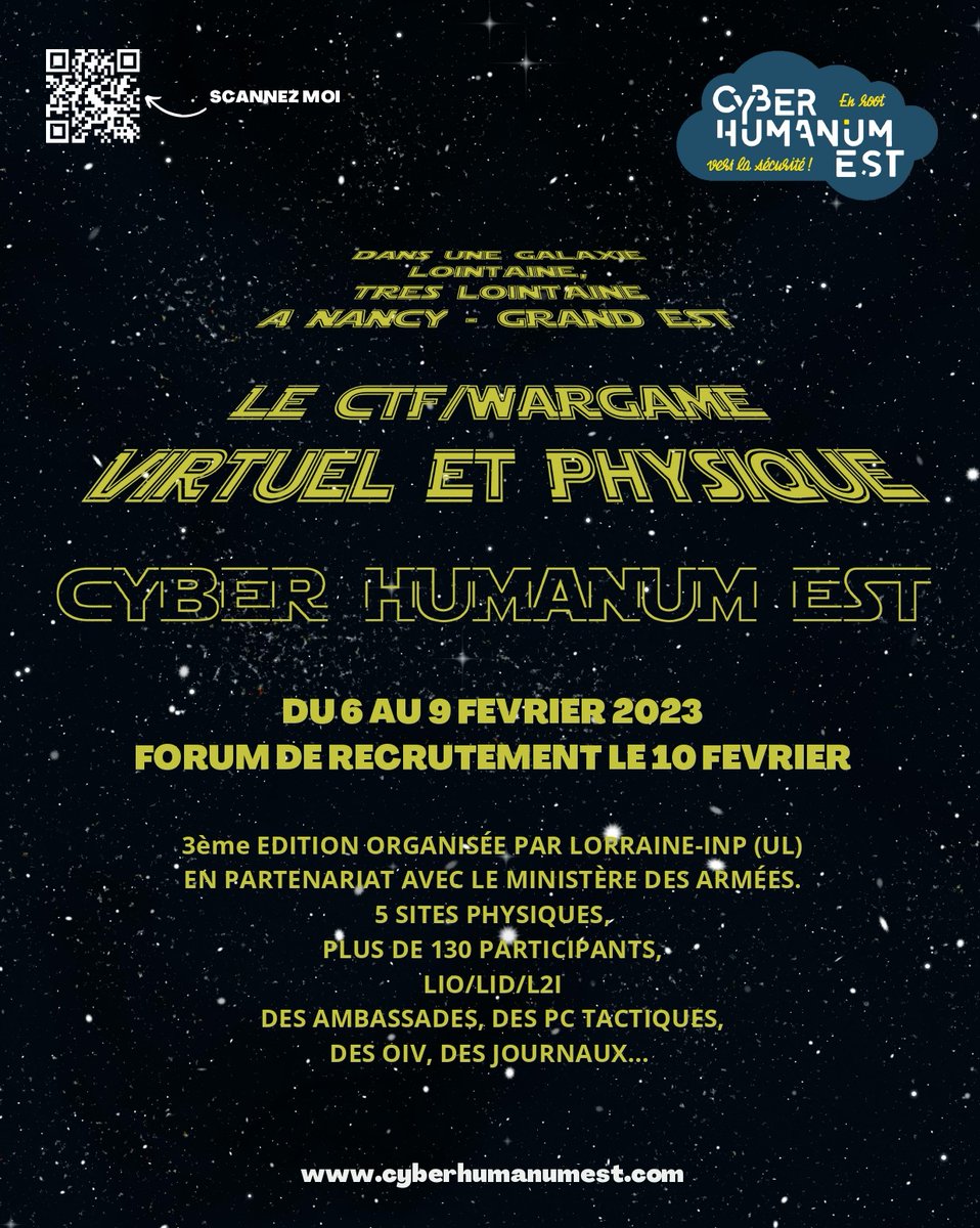 Cyberhumanumest (@cyberhumanumest) on Twitter photo Venez retrouver les organisateurs de <a href="/Cyberhumanumest/">Cyberhumanumest</a> au <a href="/FIC_eu/">Forum InCyber (FIC) - EUROPE</a> du 7 au 9 juin 2022 sur le stand F39-5 de la région Grand Est. Nous vous attendons en particulier le mercredi après-midi.#lorraineinp #univlorraine #MINESNancy #POLYTECHNancy #TELECOMNancy #comcyber <a href="/labo_Loria/">Loria</a> Venez retrouver les organisateurs de <a href="/Cyberhumanumest/">Cyberhumanumest</a> au <a href="/FIC_eu/">Forum InCyber (FIC) - EUROPE</a> du 7 au 9 juin 2022 sur le stand F39-5 de la région Grand Est. Nous vous attendons en particulier le mercredi après-midi.#lorraineinp #univlorraine #MINESNancy #POLYTECHNancy #TELECOMNancy #comcyber <a href="/labo_Loria/">Loria</a>