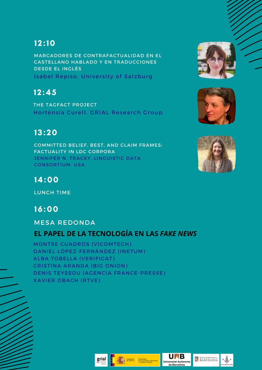 TagfactW's tweet photo. 🎉 Yeeeep! We got the programme 🎉 Save the date! And RT!!! 😊 #tagfact #fakenews #linguistics @OpenAcademics #AcademicTwitter #AcademicChatter https://t.co/ZeHR35kOcc