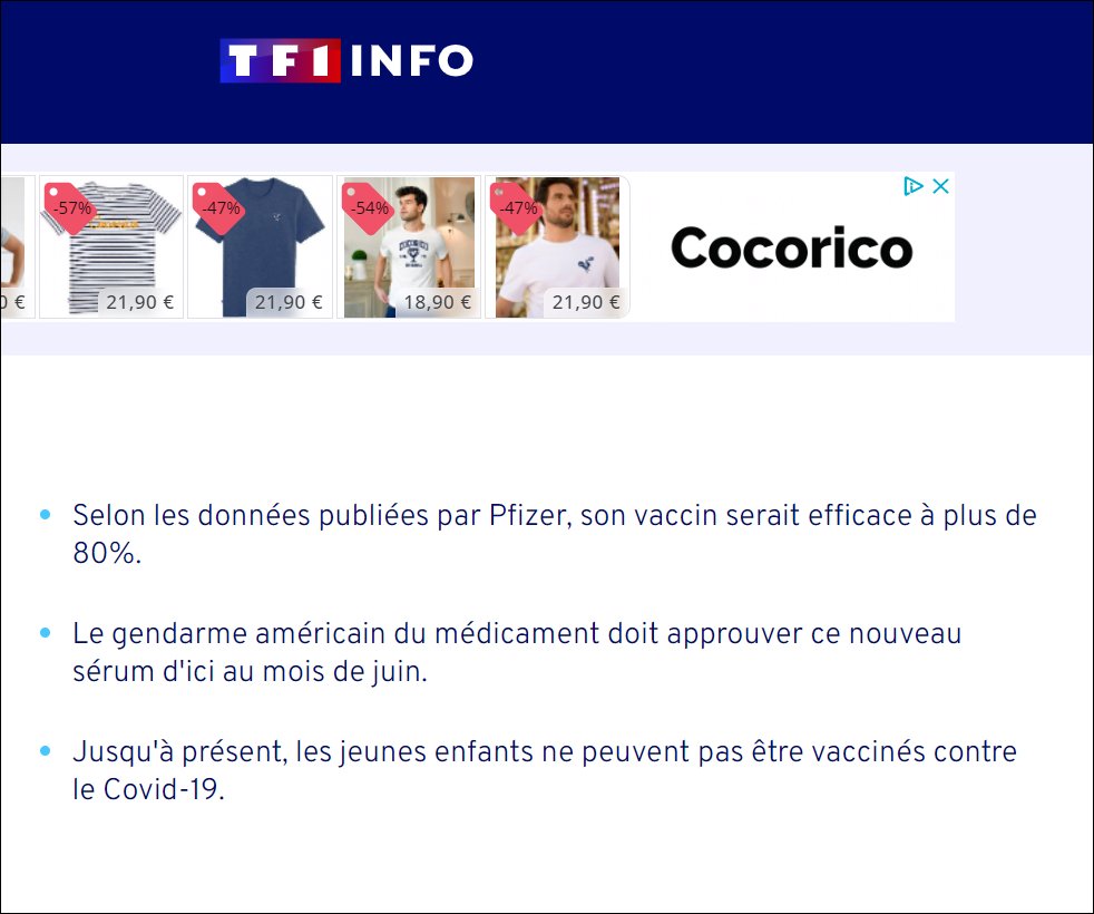 PhilippeMurer's tweet photo. Février 2022: Pour les enfants de 5-11 ans, le vaccin Pfizer n'a qu'une efficacité de 12% sur Omicron selon les responsables de l'Etat de New York.
Mai 2022: Pfizer dit que l'efficacité est de 80% et le CDC recommande une 3ème dose pour les enfants.
Mensonge d'Etat https://t.co/uv43kE4Wvl