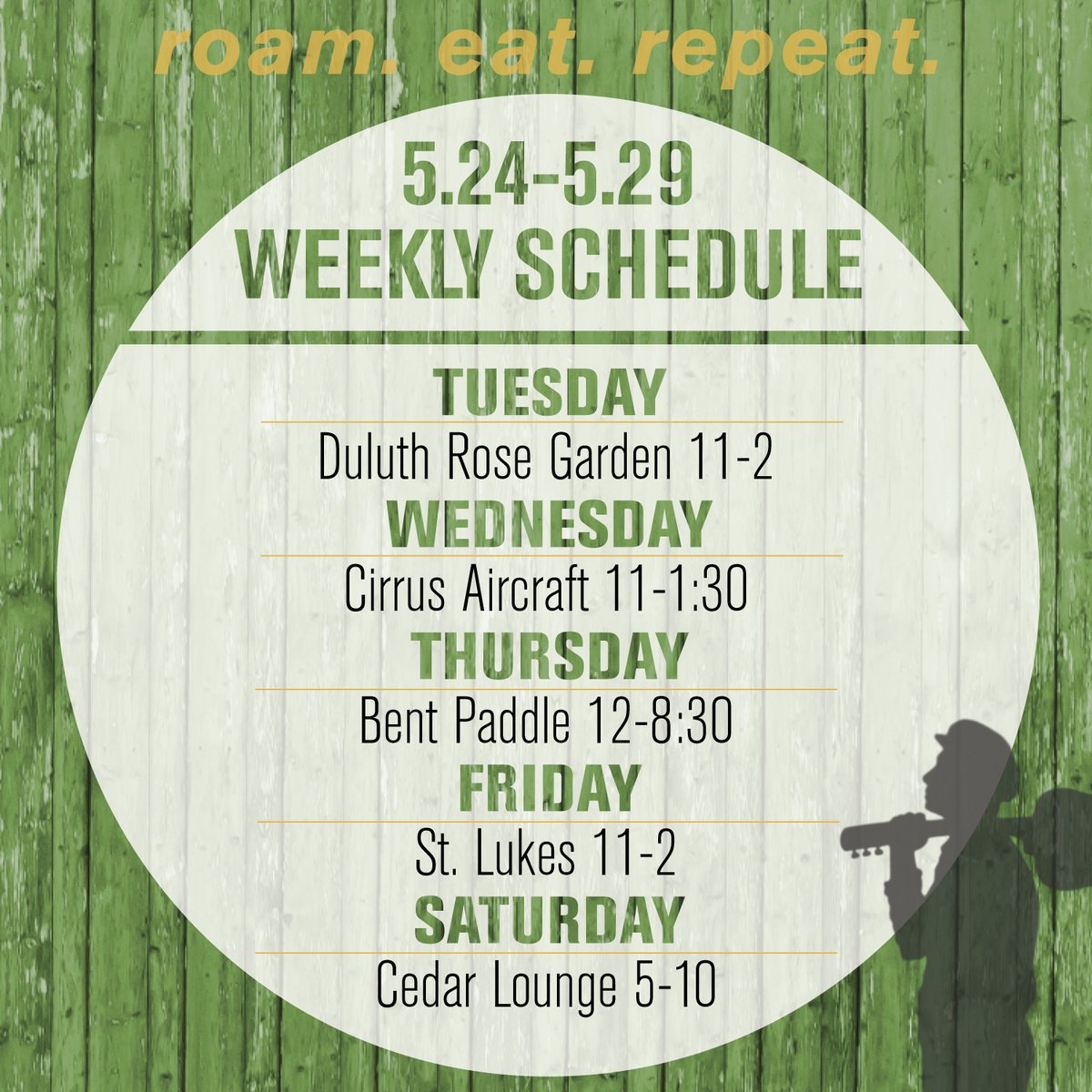 | May 25, 2022 – Duluth Rose Garden – 11-2 |
Don't miss the opportunity to get out on this beautiful day, grab some lunch, meander down the Lakewalk, enjoy the beautiful water, whatever you want! 
#rambleon #roameatrepeat