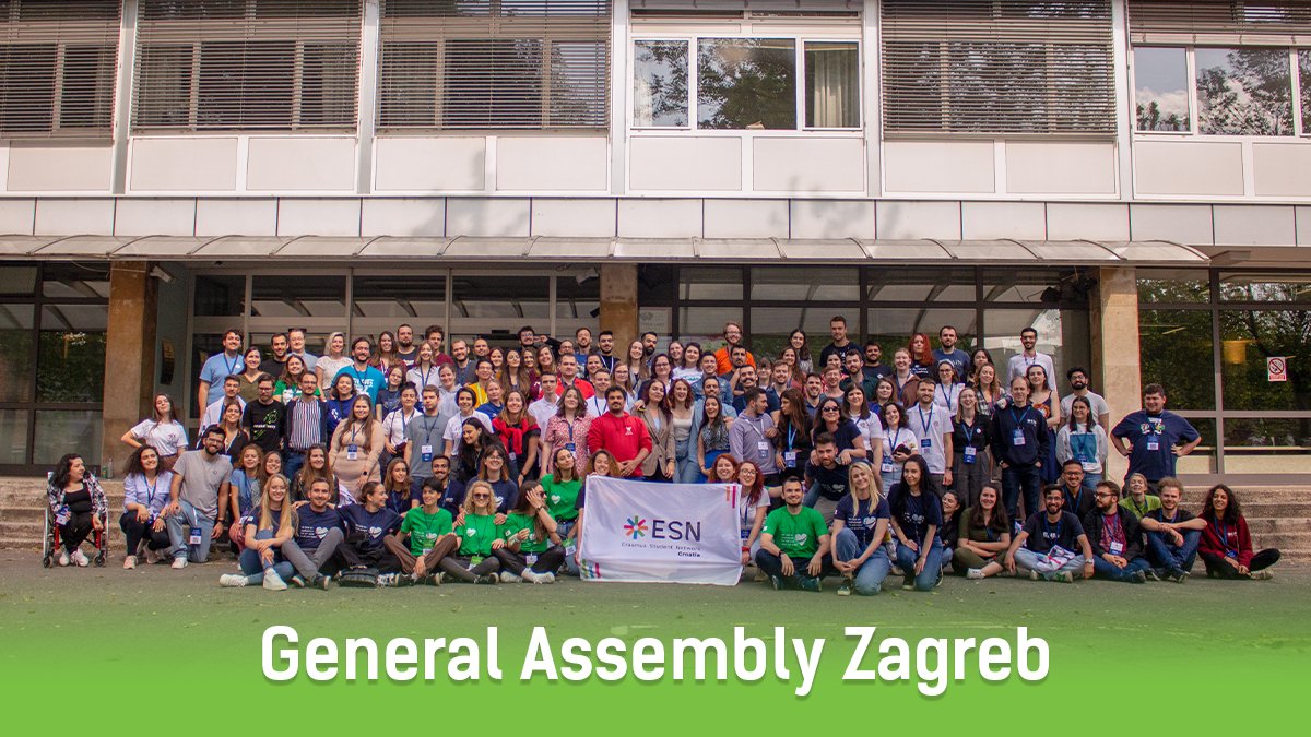 Spring #GeneralAssembly, which took place 6-8 May, was filled with discussions, presentations, candidacies and many more moments that will remain engraved in the organisation's history. ✨

Read more about our main statutory event here:
🔗 esn.org/news/ga-zagreb…