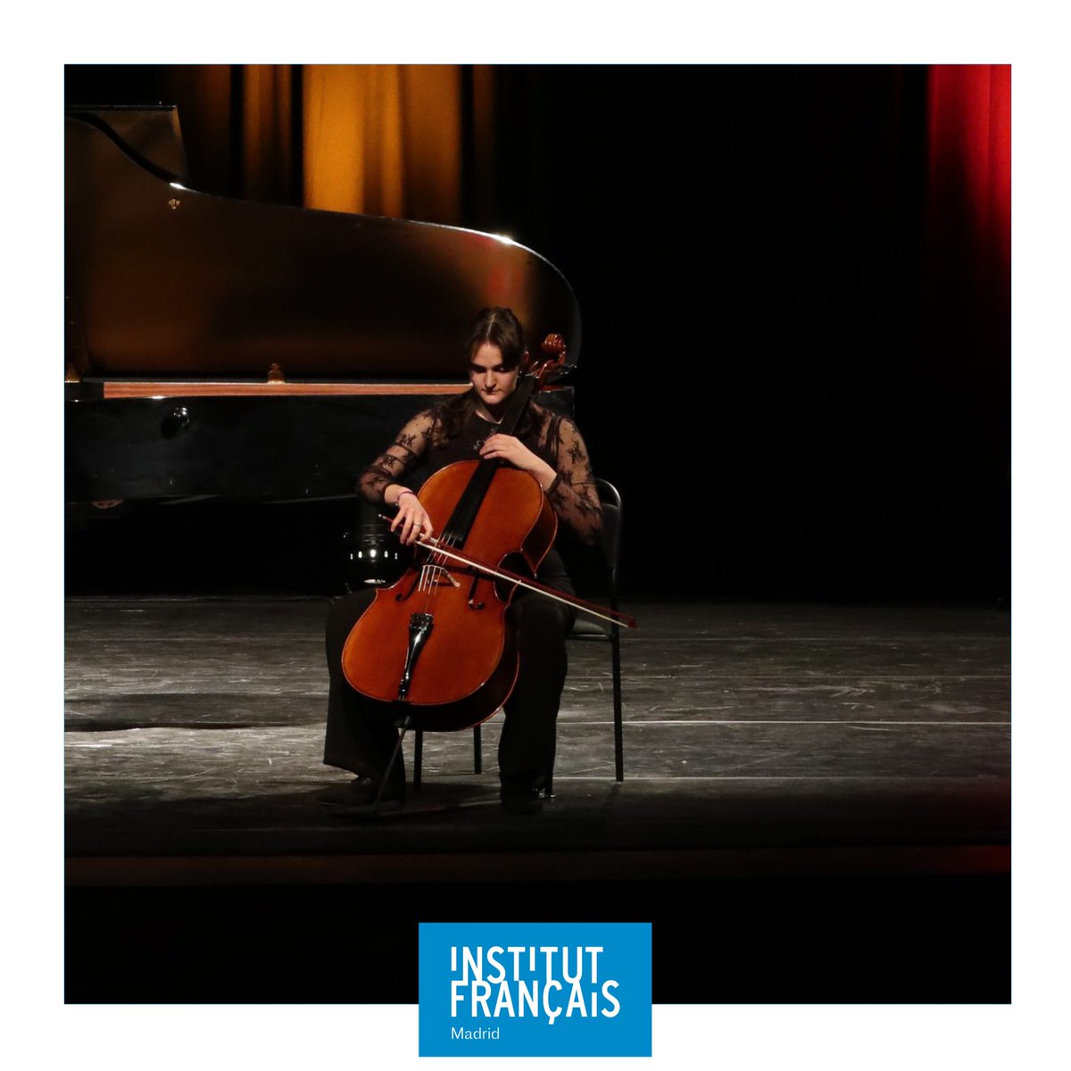 IF_Madrid's tweet photo. ¿Te gusta el Jazz? 🎷🎼

¡Ven a asistir al concierto con el Conservatorio Teresa Berganza!

Al aire libre, en el patio 😎

🎺 Martes 31.03, 20h

⬇️
https://t.co/SYXqBvIJGq

#escenasfrancesas2022 #jazz #saxos #orquestadeflautas #conciertoenmadrid

@orange_es @CarrefourES @enagas https://t.co/knODumKJ4i