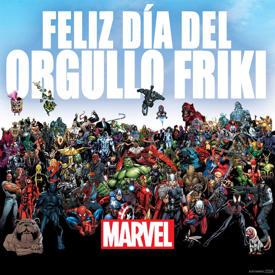 MarvelSpain's tweet photo. ¡Feliz #DíaDelOrgulloFriki, Marvelitas! Gracias por ser nuestra familia, os queremos en todos los universos. https://t.co/mvPJF5ctzS