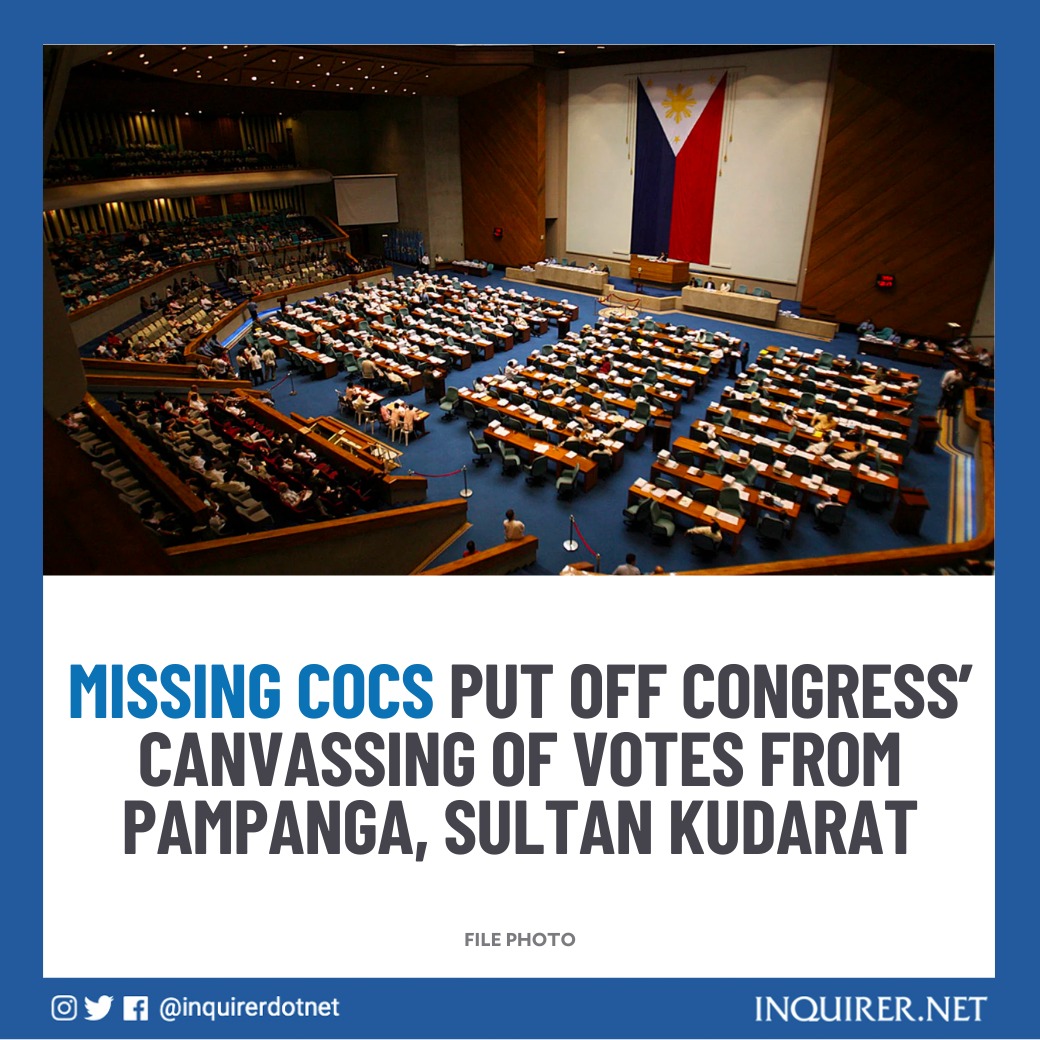 Inquirer on Twitter "Congress, sitting as the National Board of