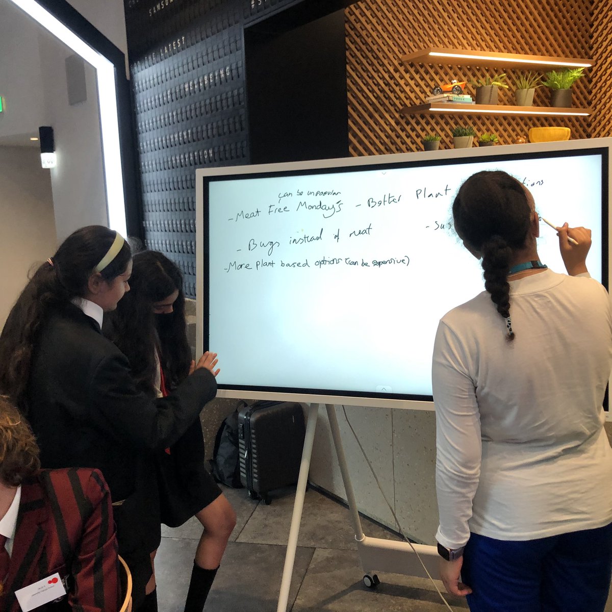 Camden Climate Alliance (@camdenclimate) on Twitter photo In the food zone of the world café exercise, Colette <a href="/ProVeg_UK/">ProVeg UK</a> and Sara <a href="/MothersCAN/">Mothers CAN (Mothers’ Climate Action Network)</a> are working with students to design a school menu to help save the planet. #SustainersFest <a href="/CamdenCouncil/">Camden Council</a> <a href="/ThinkDoCamden/">Think & Do Camden</a> In the food zone of the world café exercise, Colette <a href="/ProVeg_UK/">ProVeg UK</a> and Sara <a href="/MothersCAN/">Mothers CAN (Mothers’ Climate Action Network)</a> are working with students to design a school menu to help save the planet. #SustainersFest <a href="/CamdenCouncil/">Camden Council</a> <a href="/ThinkDoCamden/">Think & Do Camden</a>