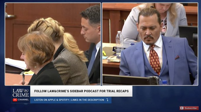 deliha25's tweet photo. La juez #Azcarate niega moción al equipo de #JohnnyDepp aduce  que hay evidencia razonable para creer que #AdamWaldman emitió declaraciones falsas y  contribuyó en  difamatorias contra de #AmberHeard.
#JusticeForJohnnyDepp https://t.co/XUT8WO5fvs