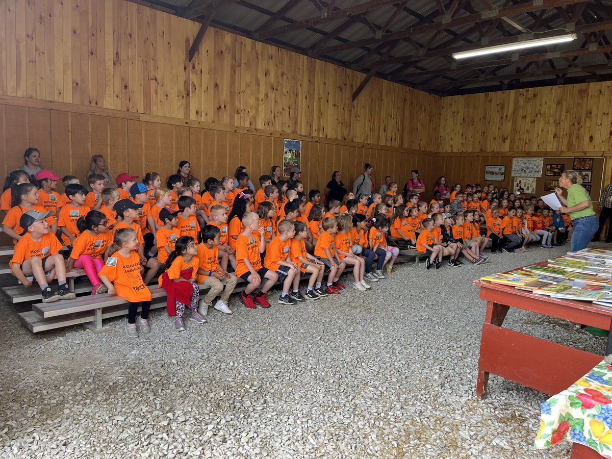 Kindergarten field trip to Triple B Farm!  @McClellan_WJHSD