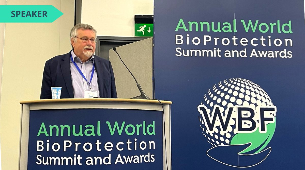 WBForum_'s tweet photo. Our Speaker Dr.Owen Jones is speaking on Unlocking the commercial value of Biologicals through industry partnerships and acquisitions at Annual World BioProtection Summit & Awards 2022
#wbfsummit #AWBSA2022 #bioprotection #biosummit22 #biopesticideRR #wbawards #biopesticides https://t.co/ySgbJqjDpL