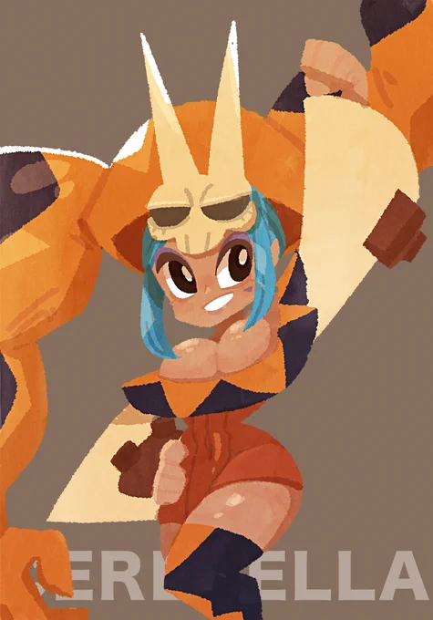 61.CEREBELLA
#Skullgirls 
#skullgirlsfanart 
#格ゲーキャラ描こうぜ 
#100日チャレンジ 