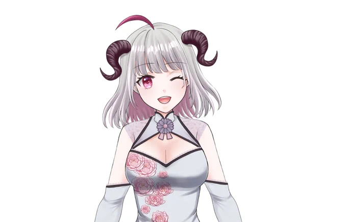パラメータ振り作業中なので、かわいいお顔のスクショ。XYの動きを入れると顔が崩れるので真正面のお顔ばっかりですが…。いやぁムズいムズい…