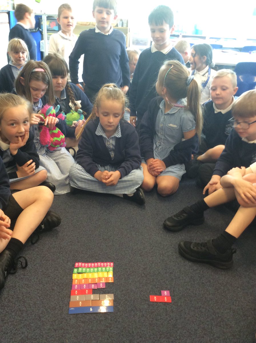 Y3_BBSM's tweet photo. Comparing fractions visually. Is two quarters greater than one fifth? #smbbmaths https://t.co/b1V8NxiRPM