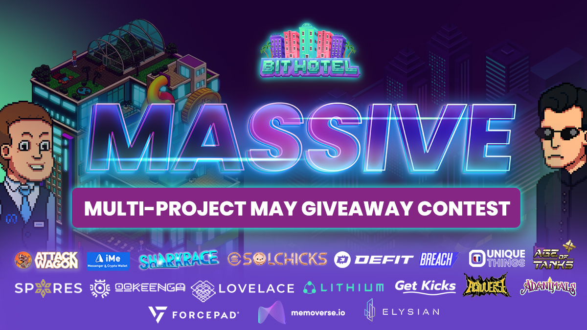 iMePlatform's tweet image. 📣 The Biggest Multi-Metaverse Giveaway EVER! 📣
 
We have partnered with 15+ WEB3 projects to Giveaway a Massive $20,000 worth of NFTs and Tokens!
 
To win:
like❤️ + retweet this tweet 🔄
 
👇and enter into the gleam here:👇
bit.ly/multi-project-…