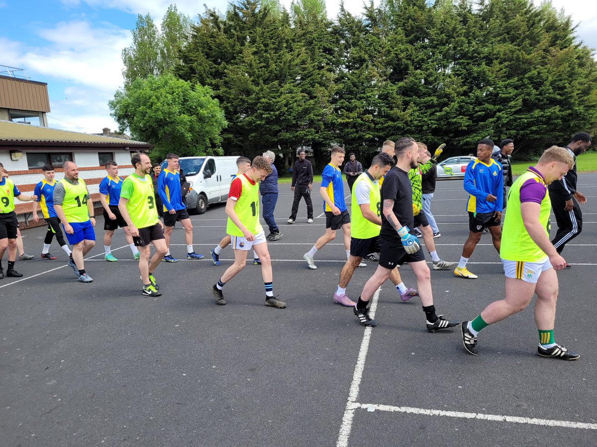 moylepark's tweet photo. Congrats to the students of the Graduating Class of 2022 who emerged victorious after another round of penalties in a hotly contested match with the teachers. 3-3 after full time!  😅 https://t.co/lqEar7090B