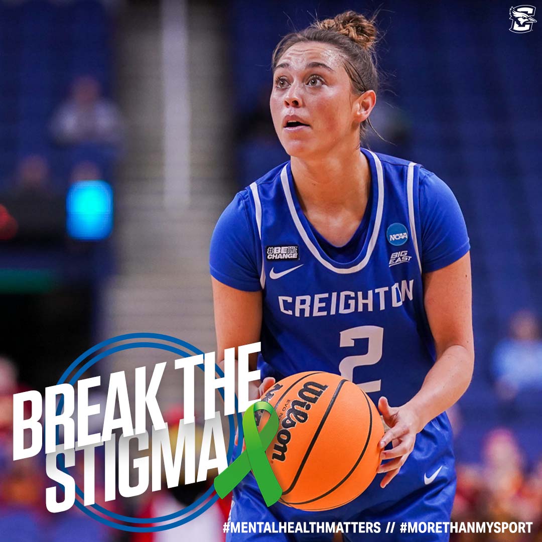 "Don’t let the stigma of being a college athlete stop you from getting the help that you need." Thank you for sharing part of your story <a href="/tmrembao15/">Tatum Rembao</a>. 
#GoJays x #MentalHealthAwarenessMonth