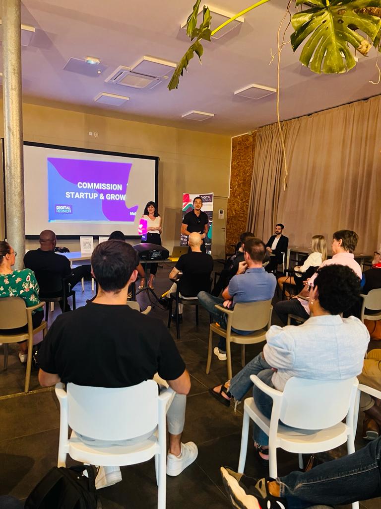 Digital_Reunion's tweet photo. C’est parti pour la 2ème commission #Startup &amp; #Growth au @Hub Lizine ! 🚀 https://t.co/h67v45iVWj