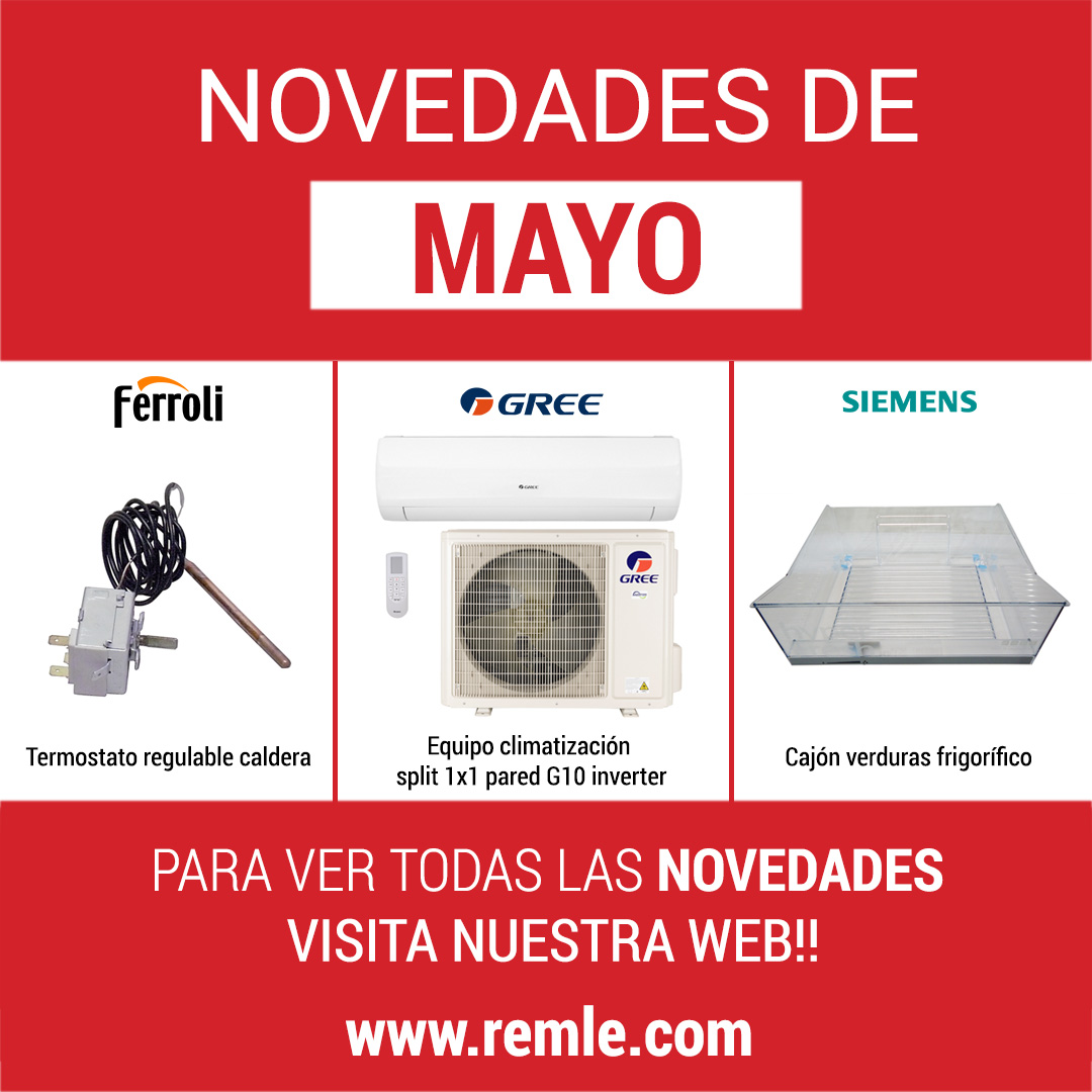 Porque en REMLE apostamos por #RECICLAR y #REPARAR los #electrodomésticos como método de reducción de nuestra huella ecológica, hoy traemos novedades!  

Para más información, visita la web de remle
remle.com