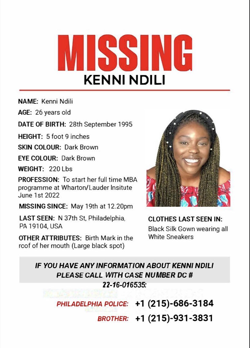 Please help us #findKenni. She was last seen in the Philly area. RT widely <a href="/PhillyPolice/">Philadelphia Police Department</a> @CBSPhilly <a href="/NBCPhiladelphia/">NBC10 Philadelphia</a> <a href="/TheShadeRoom/">TheShadeRoom</a>