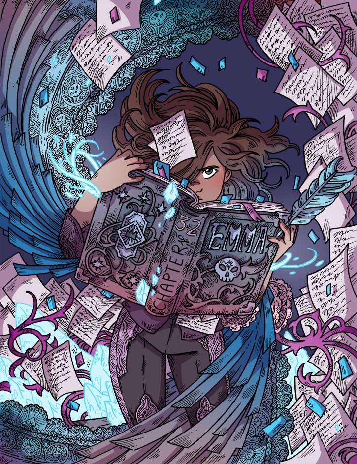 Happy birthday to me!! Please read my comics Namesake [fairy tale adventure horror] and Crow Time [comedic murder of crows]

➡️https://t.co/rJ0sFNn2GZ
➡️https://t.co/oNE1um57iw 