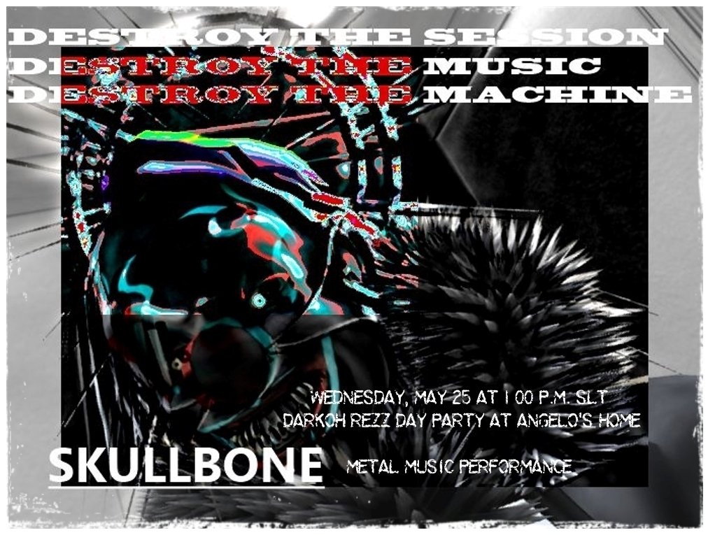 darkohsl's tweet photo. Darkoh Rezz Day Party at 1:00pm SLT (22h España) at Angelo's Home with DJ SkullBone Metal Music Performance.
Come to celebrate my 15th Second Life Birthday.
You are ALL invited!

https://t.co/zf1VvOMSfp https://t.co/DplMi9V1HM