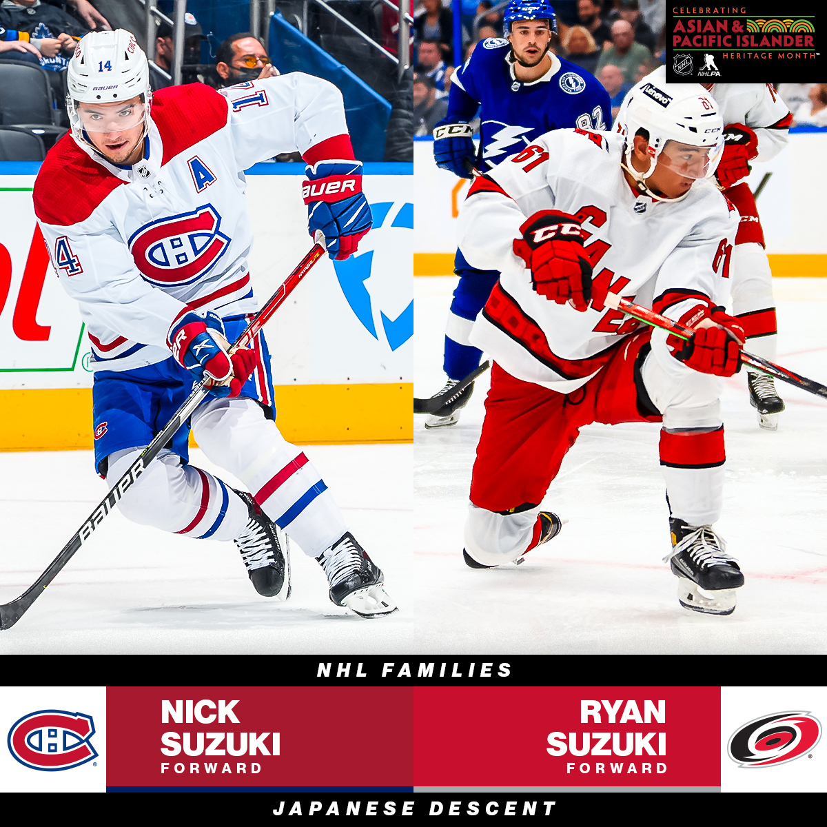 NHL Asian & Pacific Islander Heritage Month , Asian & Pacific