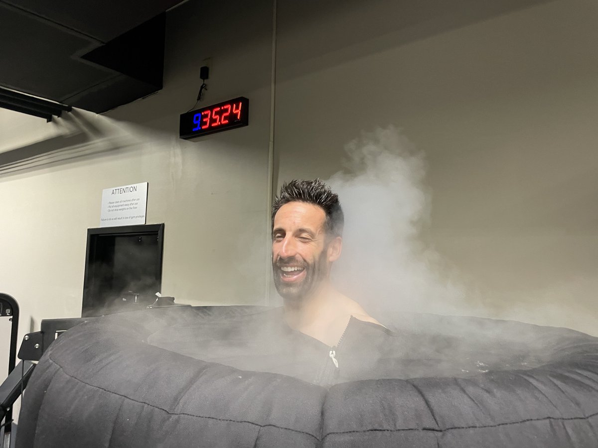 Even though he doesn’t like the cold, <a href="/hicks37/">michael hicks</a> also had a go.