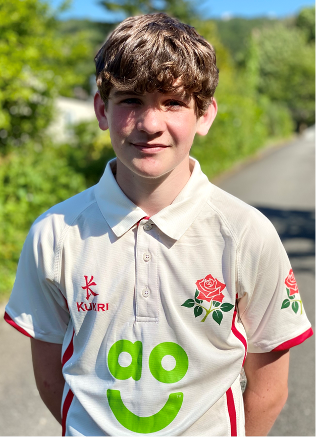 Meet our super talented Year 9 student, George! 💜
He has played for Lancashire CC since he was very young, finishing the 2021 season as the highest wicket taker in all of Lancashire county age group teams. 
He is captain of Lancashire u14s Cricket team. #ProudOfYou #Cricket