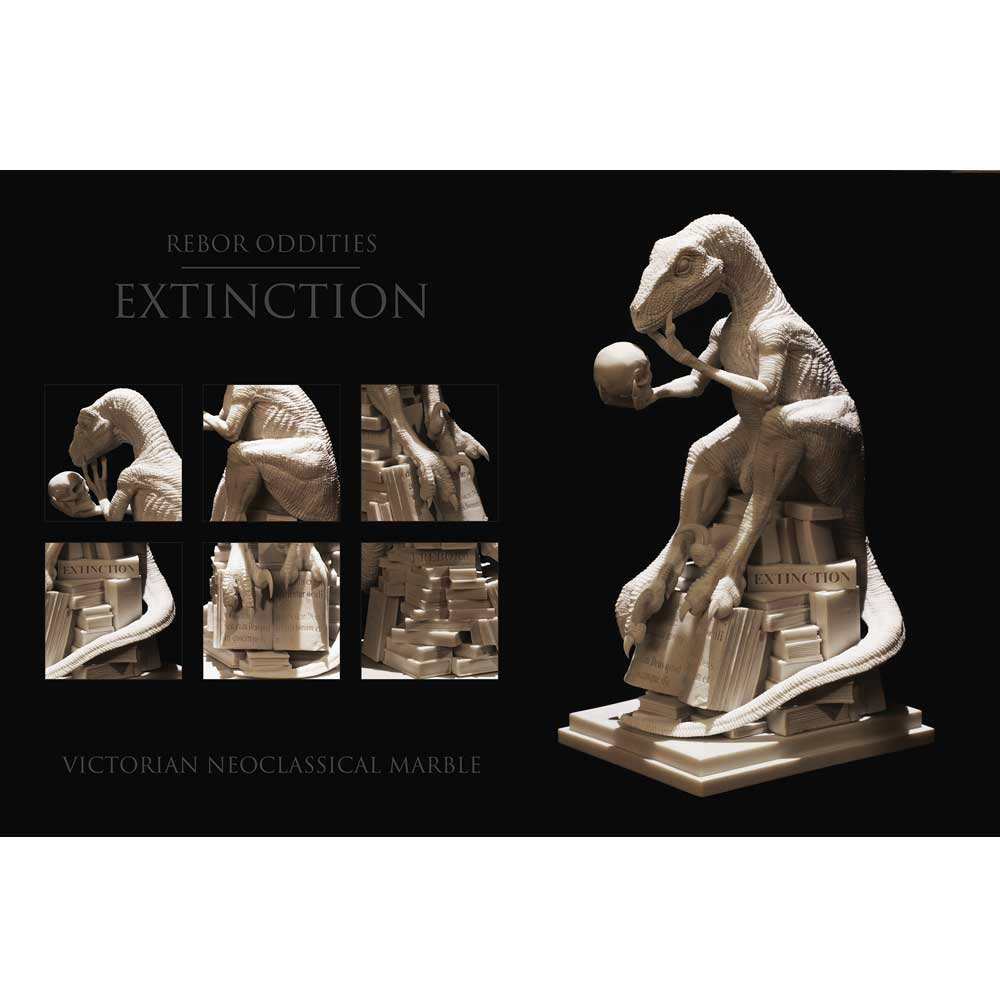 Everything_Dino's tweet photo. Also, @Everything_Dino  is looking at the Rebor Oddities “Extinction” Victorian Neoclassical Marble figure, priced at around £80 (including VAT but not postage), it should be available in the autumn - email us: https://t.co/b9dMWx20e0 to join our priority list #reborstudio https://t.co/UnC5AIkX07