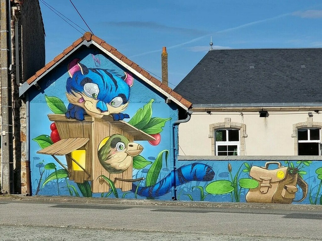 streetartUS's tweet photo. #Streetart by #Syrk @syrkgraff in #FayelAbbesse, France
More info at: https://t.co/CjtuCna4yH
Via @cultureforfreedom
#streetartfayelabbesse #streetartfrance #francestreetart #art #graffiti #murals #murales #urbanart #muralism #streetarteverywhere #inst… https://t.co/Ev2YNspoYj https://t.co/CYLf6RfVDR