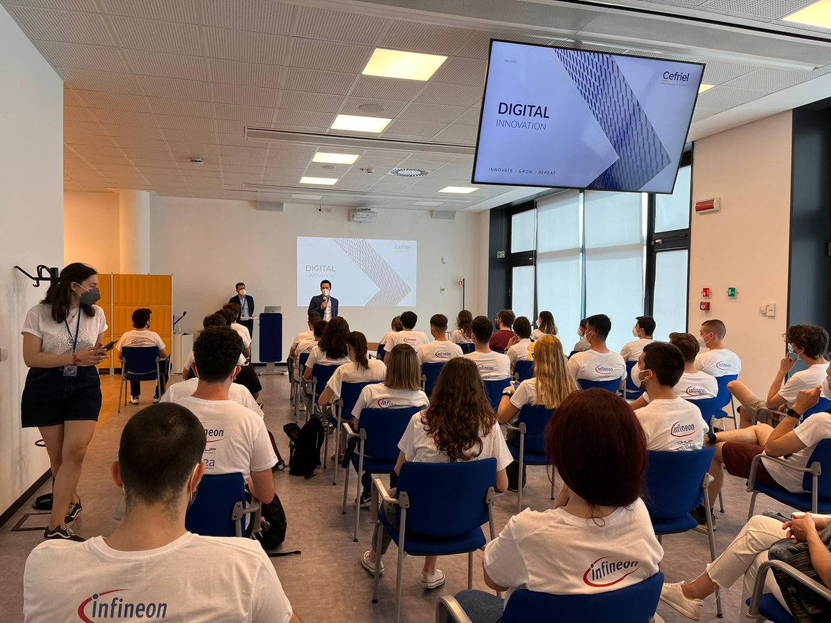 Cefriel's tweet photo. Oggi in #Cefriel i ragazzi dell'associazione internazionale @EESTEC per l’apertura della #EESTechChallenge, occasione di scambio di conoscenza nell'ambito di Electrical Engineering e Computer Science (#EECS).
@gft_it @bendingspoons @nohup_it @HaierEurope @gruppo_a2a @Infineon https://t.co/MBAcKscv0e