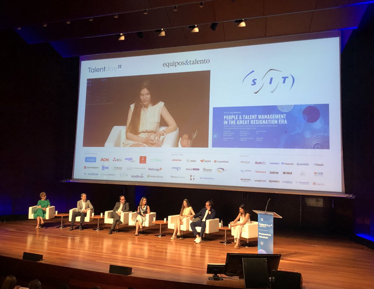 Escuchar a Nazaret González y ver como lo que dice se alinea perfectamente con lo que nos acaba de contar Alejandra Vallejo-Nágera. Si estás feliz, si te sientes cuidado, trabajas mejor. <a href="/EquiposyTalento/">Equipos&Talento</a> #TalentDay22 <a href="/Grupo_Onetec/">Grupo Onetec</a>