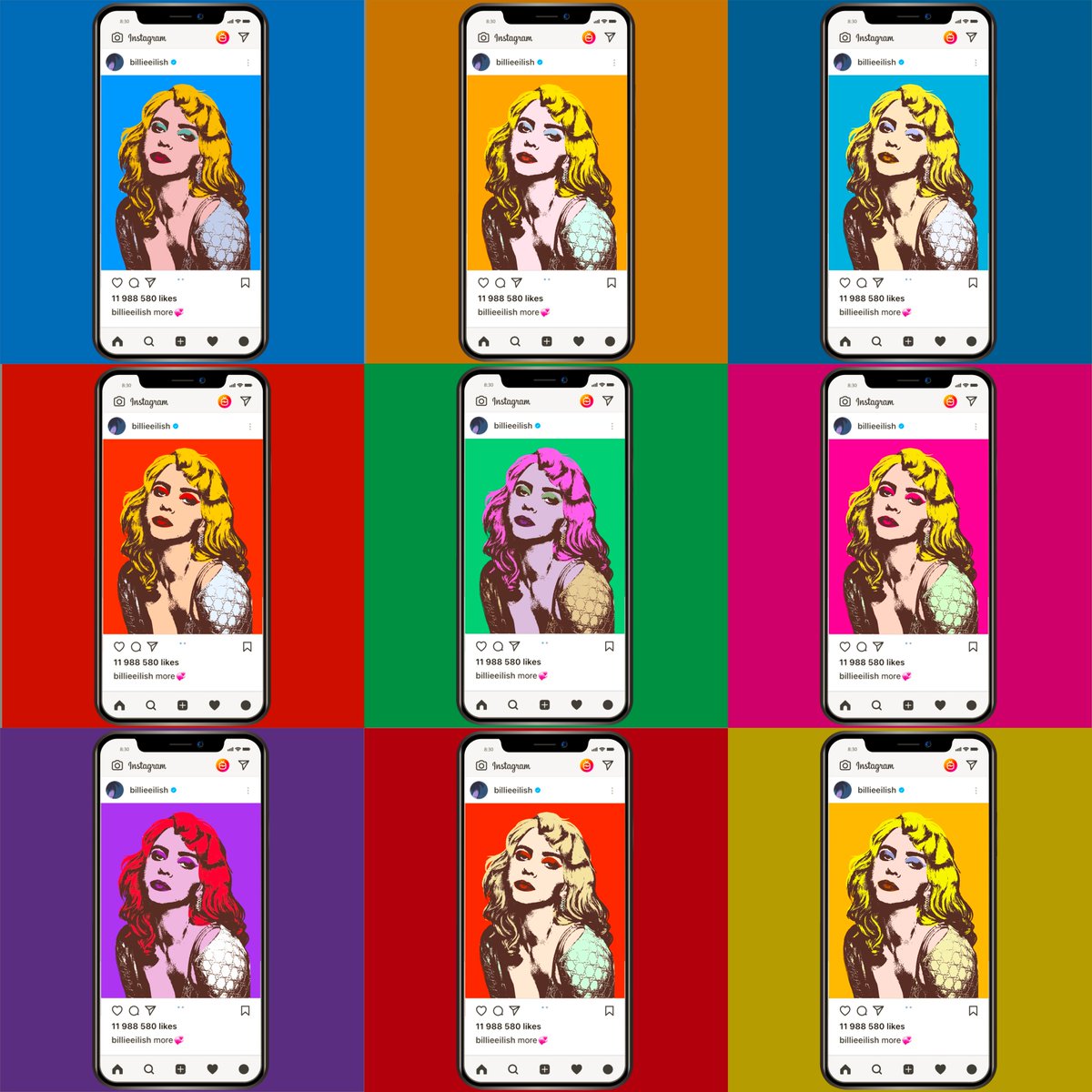 Per38694952's tweet photo. GM😘 
NEW DROP 🎉🦒 
#BillieEilish 9  ❤️+RT+follow 
Available on @opensea
0.005 ETH
#Warhol esque #Instagram
https://t.co/OwE3Sl0mEr…
#nft #nftart  #nftCOLLECTOR #BillieEilishHot https://t.co/niOI3mWc8P
