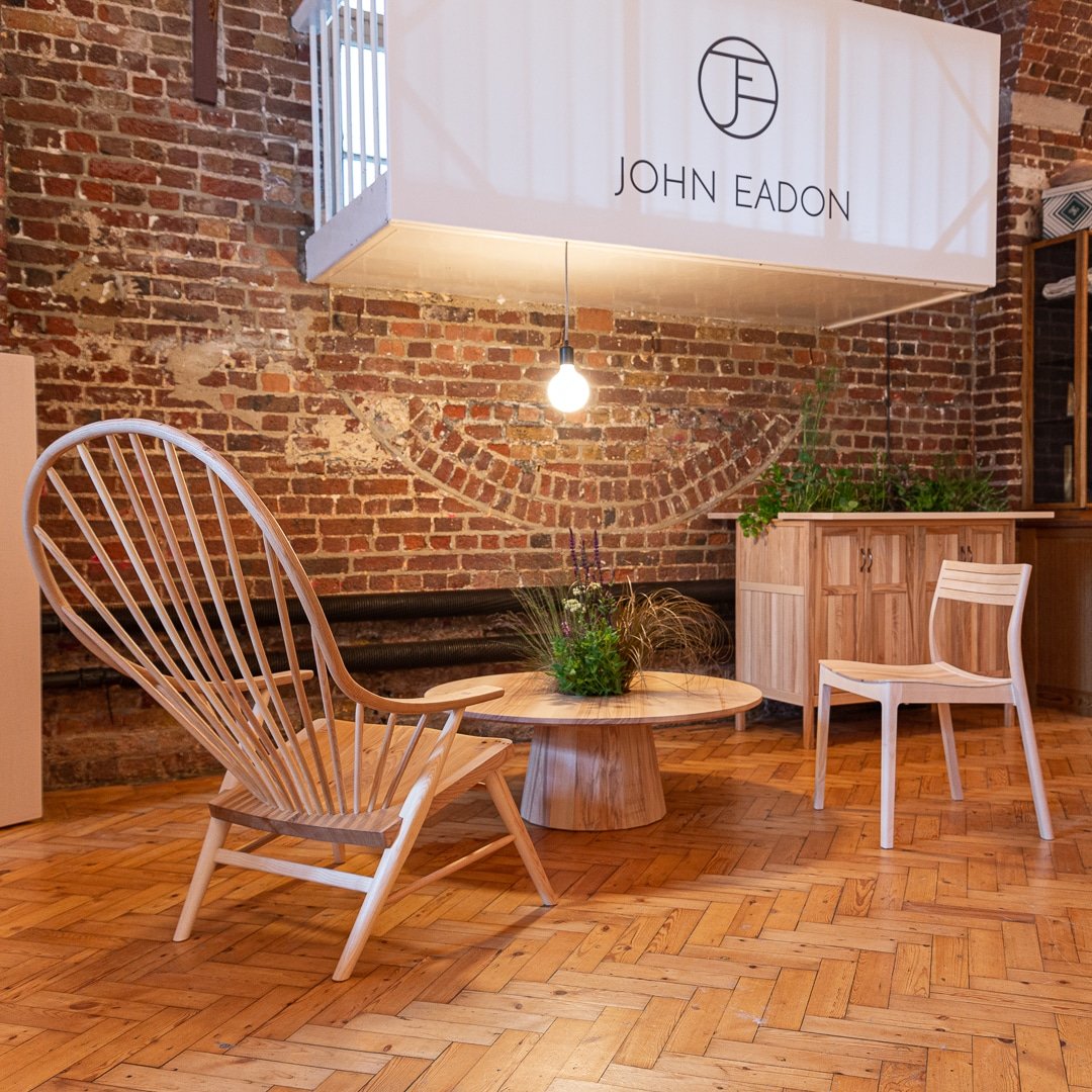 We are open. Come and say hello and see our new designs eagerly awaiting. British Collection at Clerkenwell Design Week. @CDWfestival

#cdw2022 #clerkenwelldesignweek #furnituredesign #chairdesign #craftsmanship #furnituremaker #handcrafted