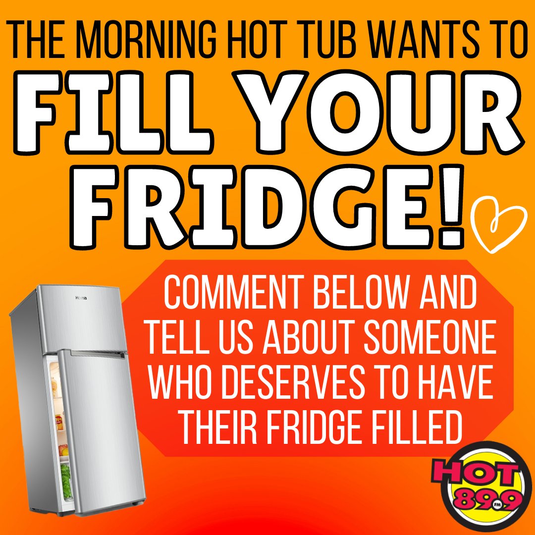 newhot899's tweet photo. It's been such a difficult long weekend for so many people in our community. All week long, the Morning Hot Tub will be giving out $250 gift cards to help those who have been put in a difficult situation due to the storm. 

Nominate a deserving member of the community below❤️ https://t.co/5q2CoFlePR