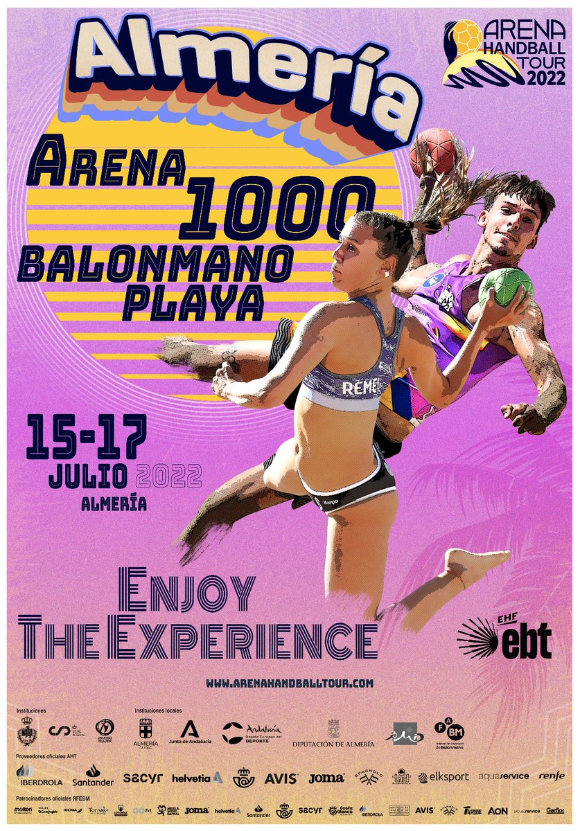 🥳 ¡ESTOS SON LOS 𝐂𝐀𝐑𝐓𝐄𝐋𝐄𝐒 𝐃𝐄 𝐋𝐎𝐒 𝐀𝐑𝐄𝐍𝐀 𝟏𝟎𝟎𝟎 CONFIRMADOS! ¡TOMA NOTA! 📝 

📌 Sanxenxo
📆 24-26 Junio

📌 Nazaré 
📆 8-10 Julio

📌 Almería
📆 15-17 Julio

#EnjoyTheExperience #BalonmanoPlaya