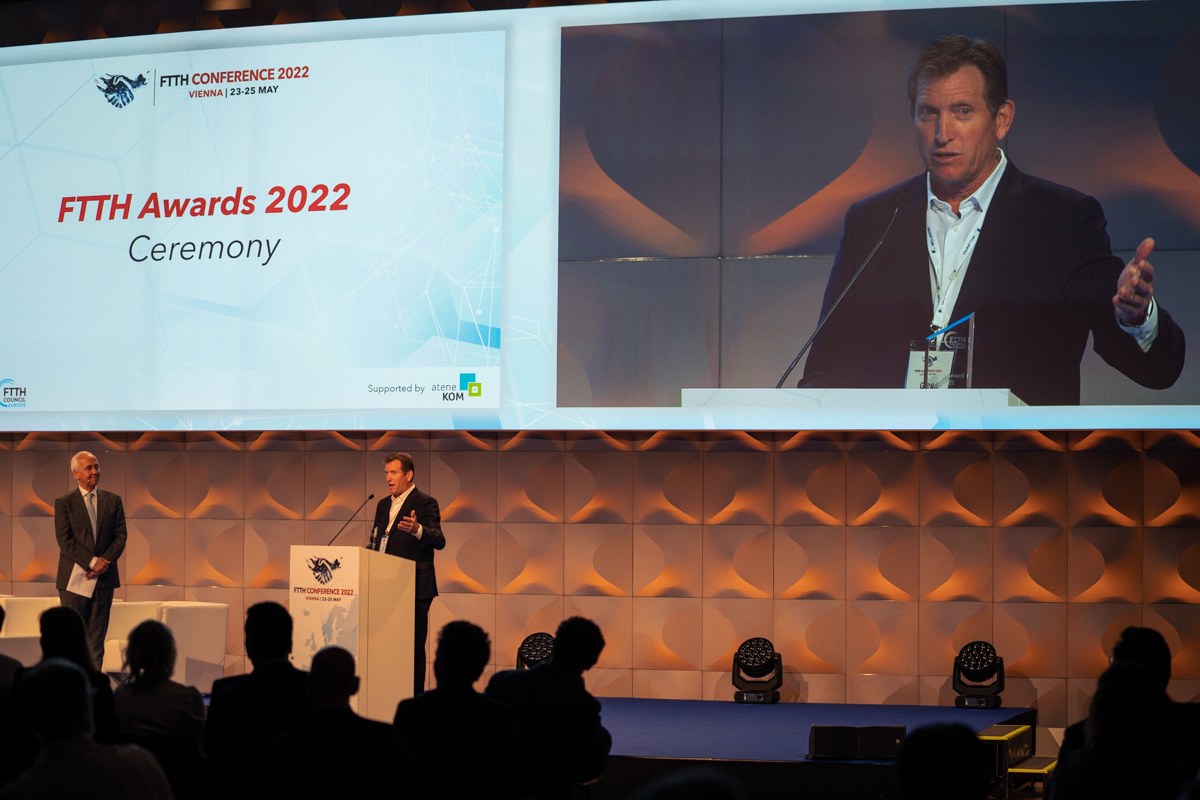 FTTHCouncilEU's tweet photo. We're finally happy to announce this year's #FTTH Awards winners: Alex Goldblum - CEO of @Eurofiber for the Charles Kao Award, Jacek Wiśniewski - CEO of NEXERA for the Individual Award, and @CityFibre for the Operator Award. Congratulations to the winners, well deserved! 
#FTTH22 https://t.co/0Fr8HoWE89