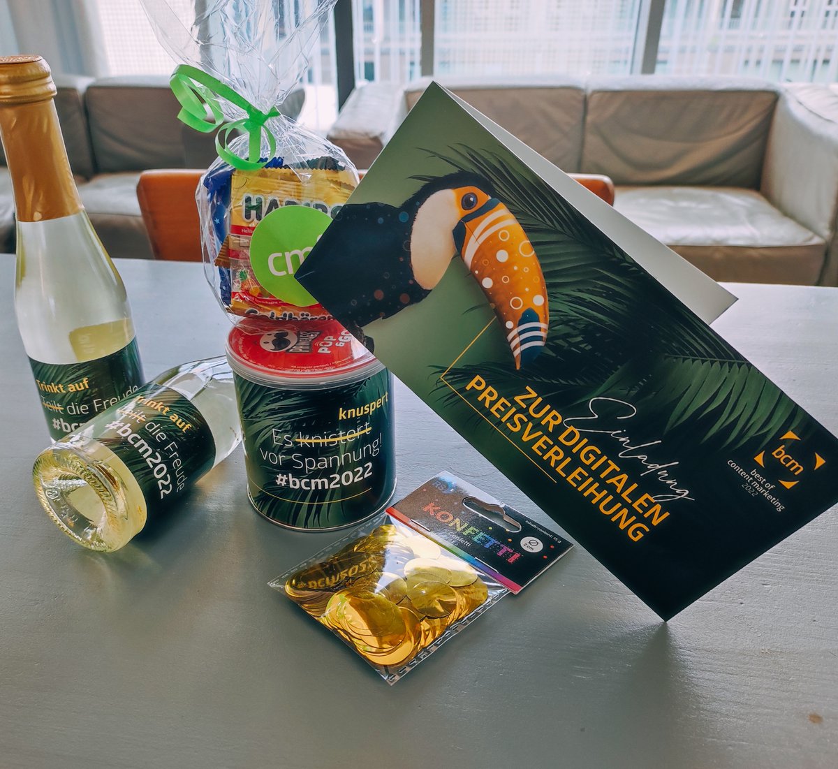 Am 2. Juni findet die digitale Preisverleihung des #bcm2022 - Best of Content Marketing - statt. Drei unserer Projekte sind nominiert und der Sekt steht schon kalt! Wir freuen uns mit <a href="/SymriseAG/">Symrise</a>, <a href="/GTAI_de/">Germany Trade & Invest</a> und <a href="/Clariant/">Clariant</a> und drücken die Daumen. cc <a href="/info_cmf/">Content Marketing Forum</a> #welovemags