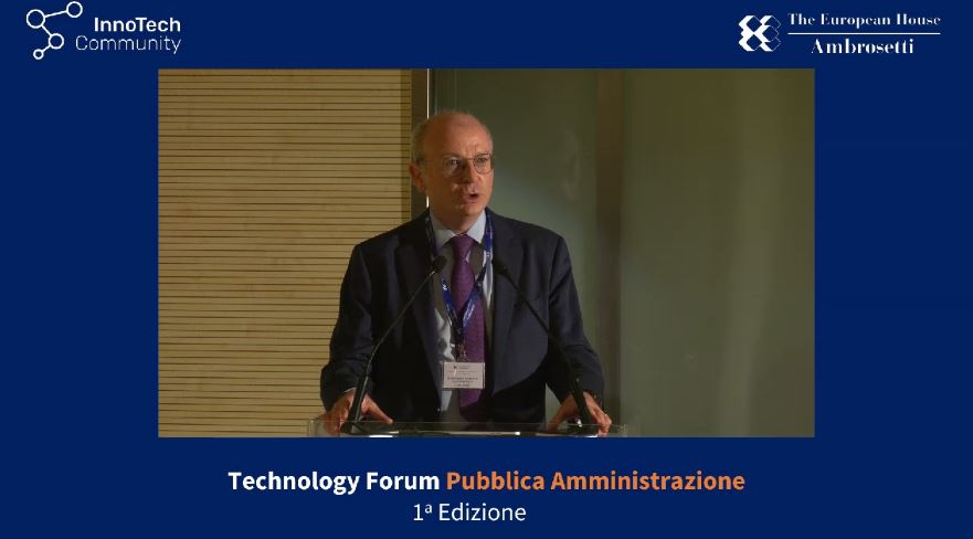 Ambrosetti_'s tweet image. Il #digitale comporta semplificazione come dimostra il progetti Polis di @PosteNews e sancisce il diritto di poter fare operazioni da casa se non è necessaria la presenza fisica e la #PA deve valorizzarlo #TechForum2022PA #TFW2022 Bernardo Giorgio Mattarella @UniLUISS