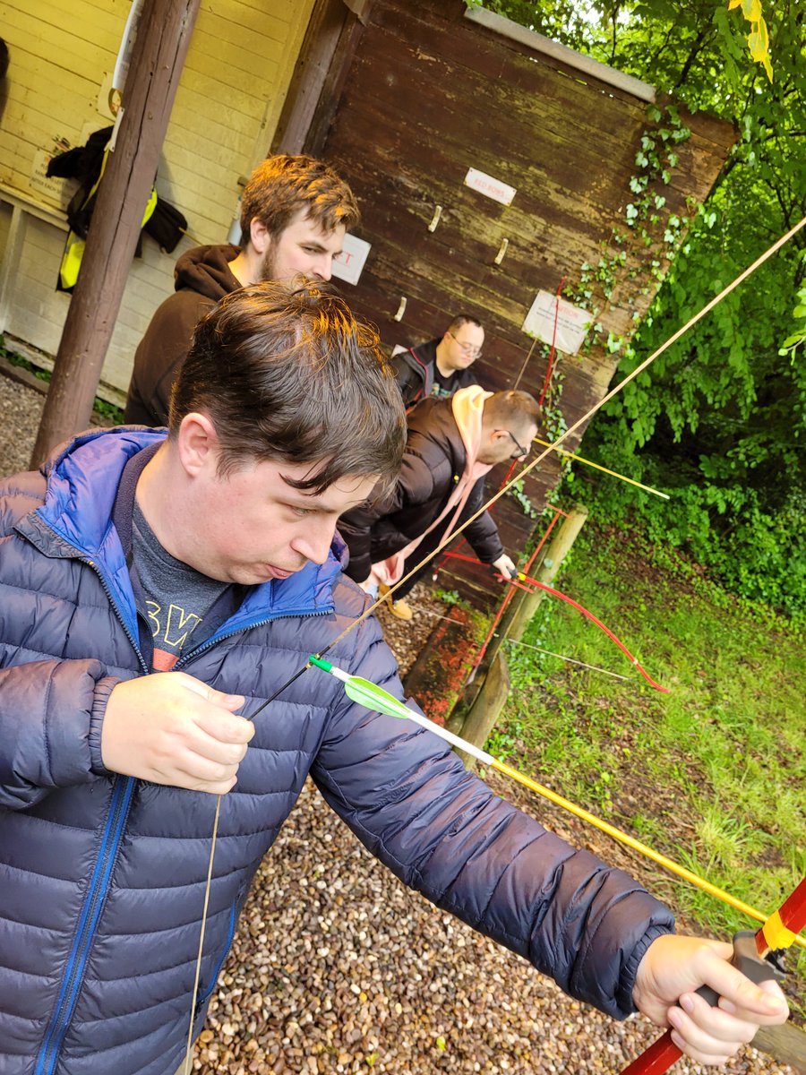 Supportability9's tweet photo. Our #LeisureGroups had great fun smashing the targets at Linnet Clough Archery! It was a super day out and our group really enjoyed the activity and having fun together.
#disabilitydayservice #stockport #disabilityservice #disabilityinclusion #dayservices
https://t.co/4o911VwUM2 https://t.co/MOpwUpth08