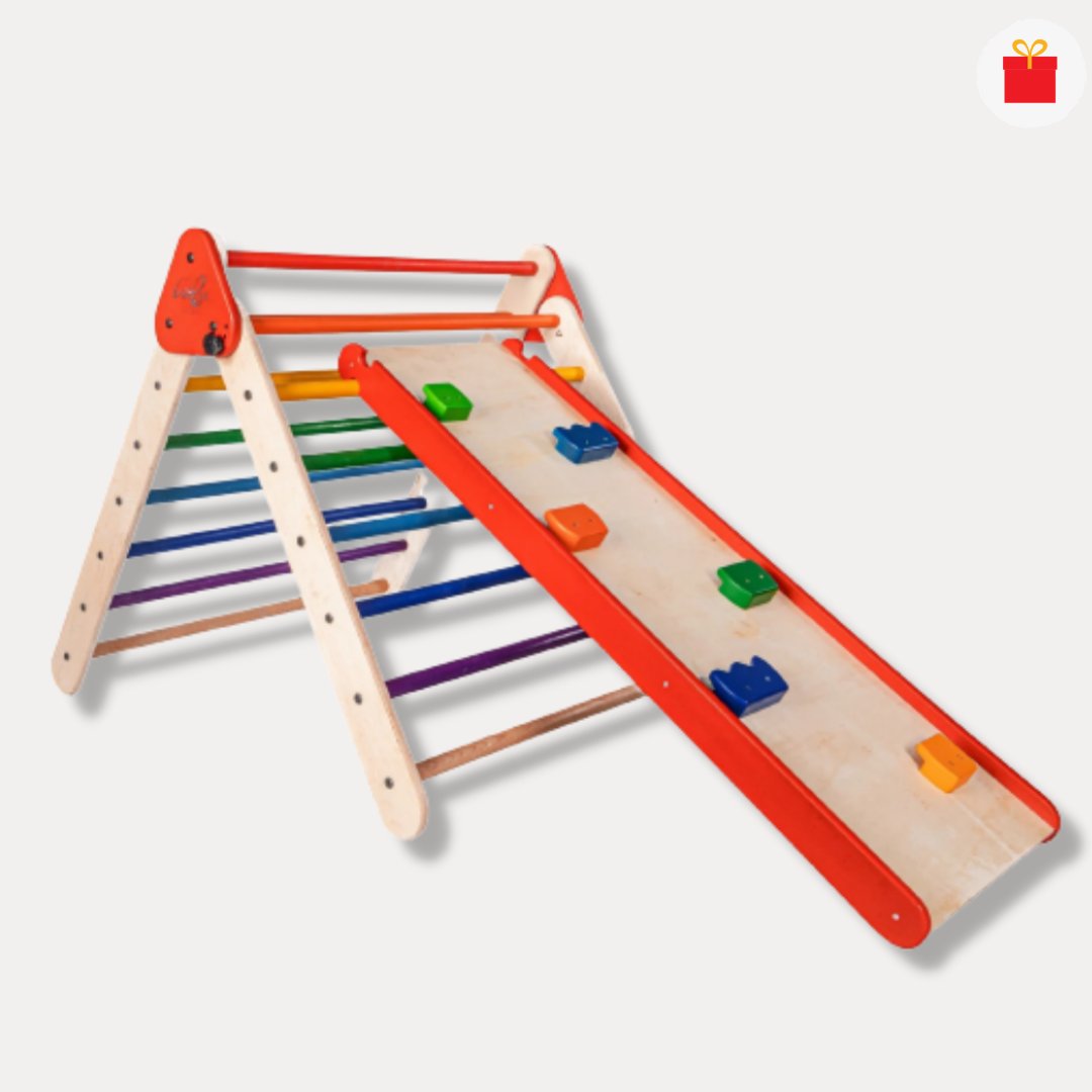 giftwaley's tweet photo. #piklertriangle

Best Wooden Pikler Triangle helps kids to climb, explore and involve in pretend play inside their own jungle.

#pikler #kidsjungle #rockclimbing #kidsclimbingwall #learningactivities #funlearning #montessori #montessoriathome #GiftWaley #YourSmilePartner https://t.co/xxbhYOiVH5