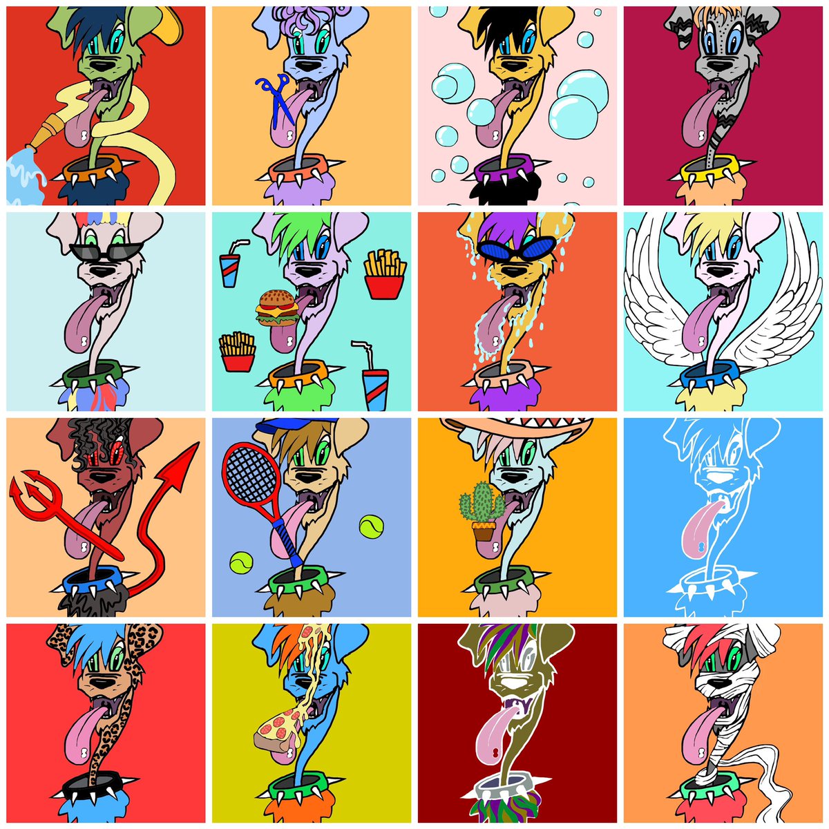 🌅New Day New Drop 💦🦴 Crazy Licking Dog 🦴          Available on : #opensea                              #NFTartwork #NFTs #nftcollectors          

👉🏼 opensea.io/CrazyLickingDog