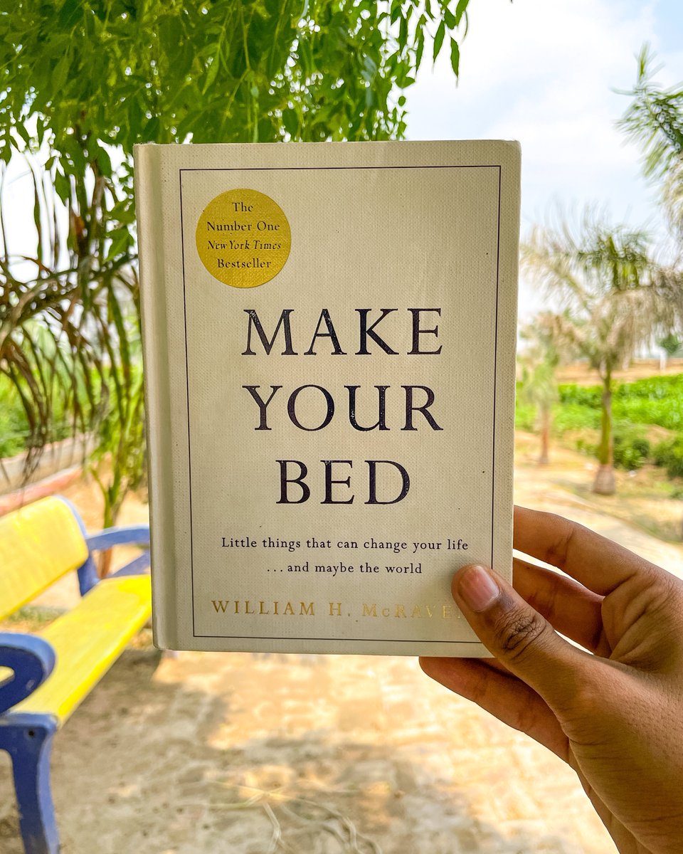 10 Lessons from Make Your Bed

(thread)