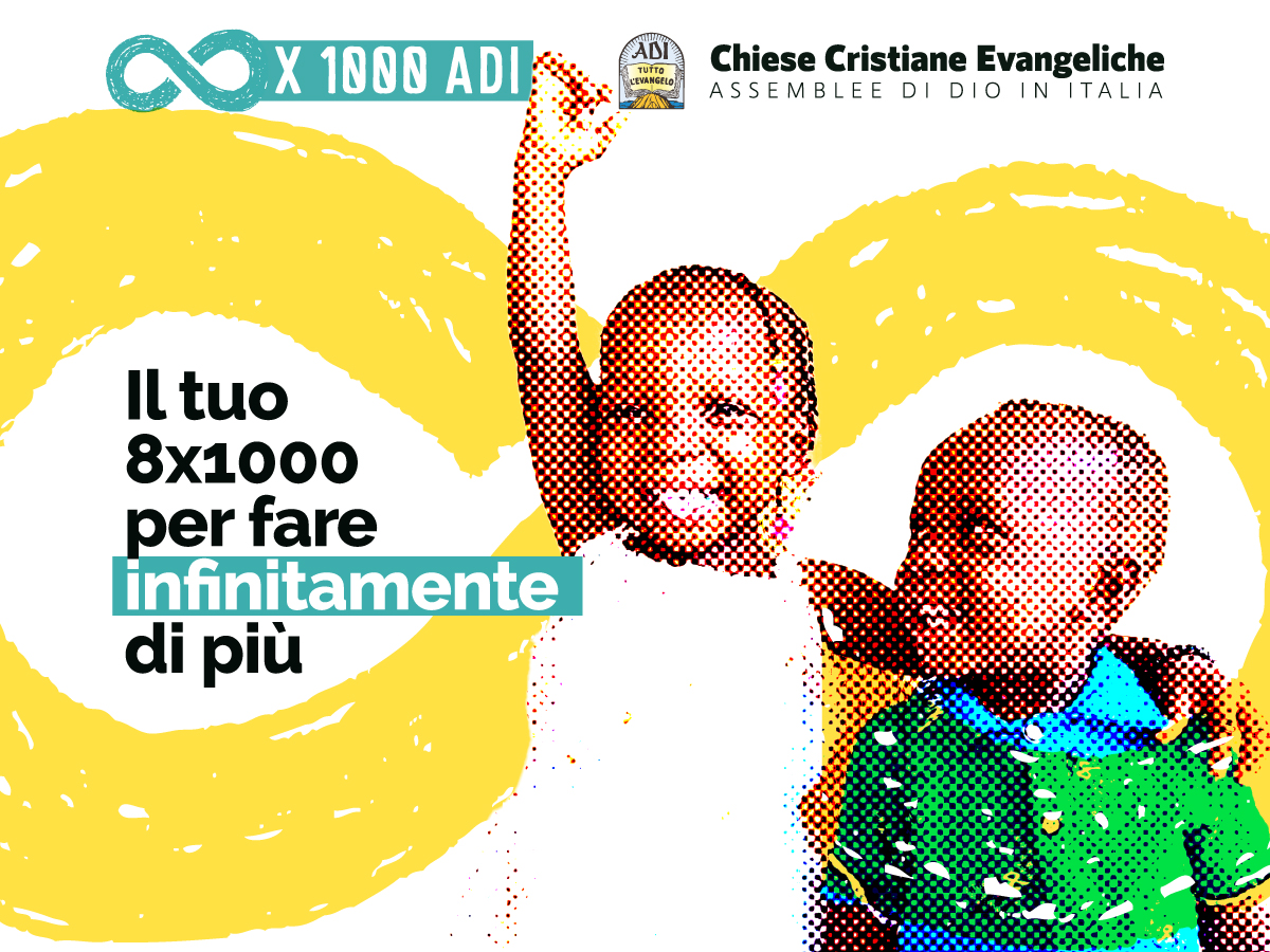 assembleedidio's tweet photo. 8x1000 Per fare infinitamente di più. 
Le Assemblee di Dio in Italia svolgono la loro missione a carattere sociale, umanitario ed evangelistico verso tutti, senza discriminazione di religione, lingua o razza
Scopri come destinare su https://t.co/Xb1Tq8eOXE
#assembleedidio #8x1000 https://t.co/ij21CYN9ys