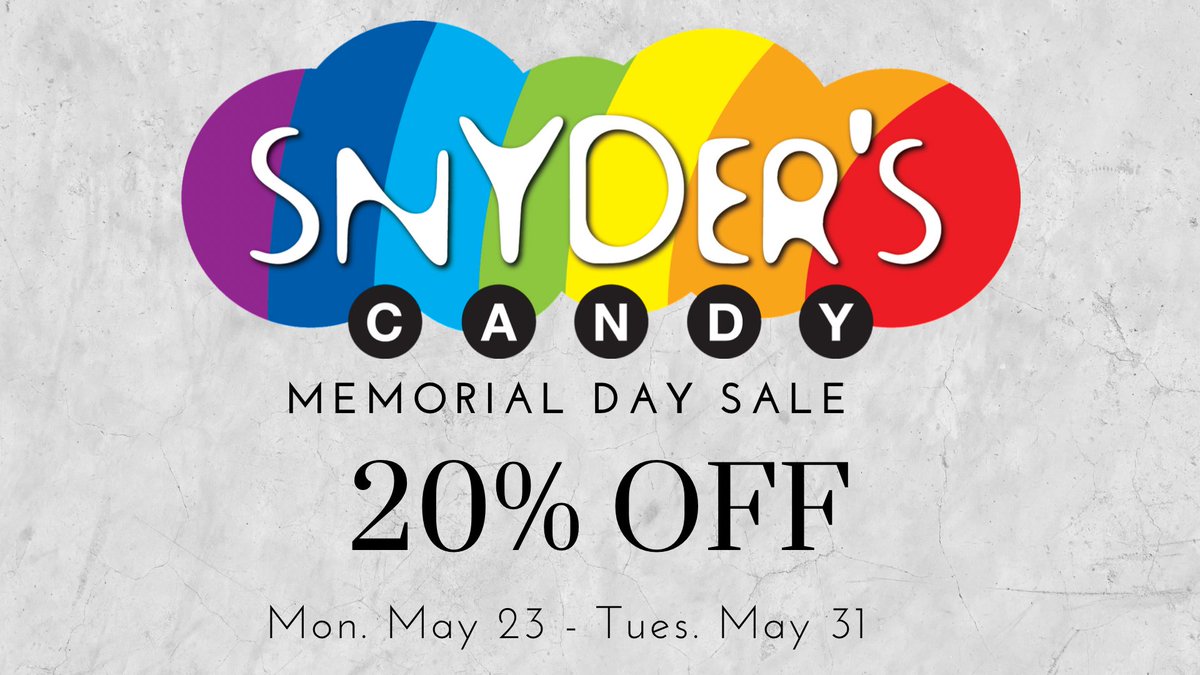 Memorial Day Savings - Save 20% Online - mailchi.mp/769b0ac99480/h…