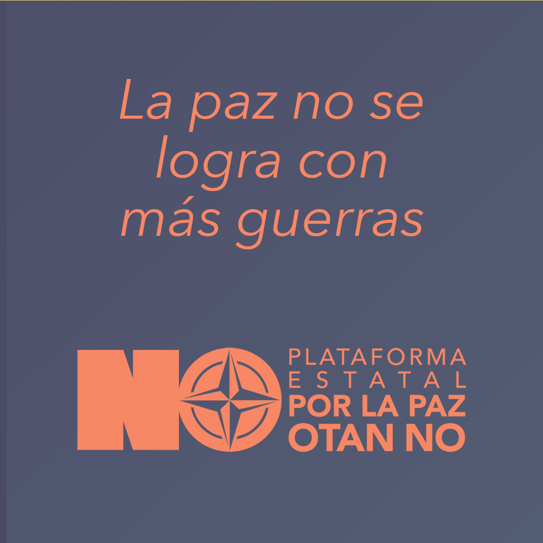 EU_SantFeliu's tweet photo. L'OTAN només ens porta inseguretat.

Va pasar a Iugoslàvia, l'Iraq, Líbia o l'Afganistan, on l'#OTAN va portar desestabilització, destrucció i reculades en el ple exercici dels drets socials i humans de les persones en les zones intervingudes.

#PlataformaPorLaPaz #OTANNO https://t.co/6kkX2V54KX