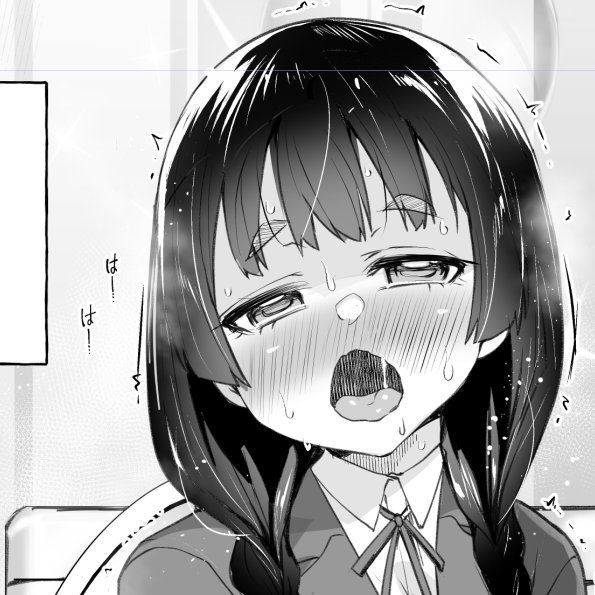 同時進行のしんぽ おさげふとまゆ 