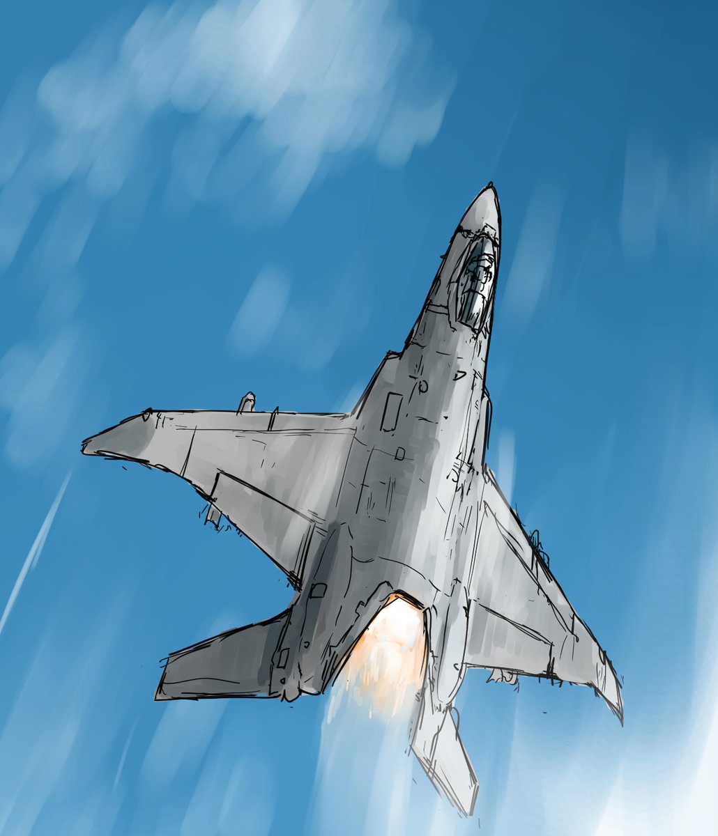 「らくがき戦闘機 」|Doroniのイラスト