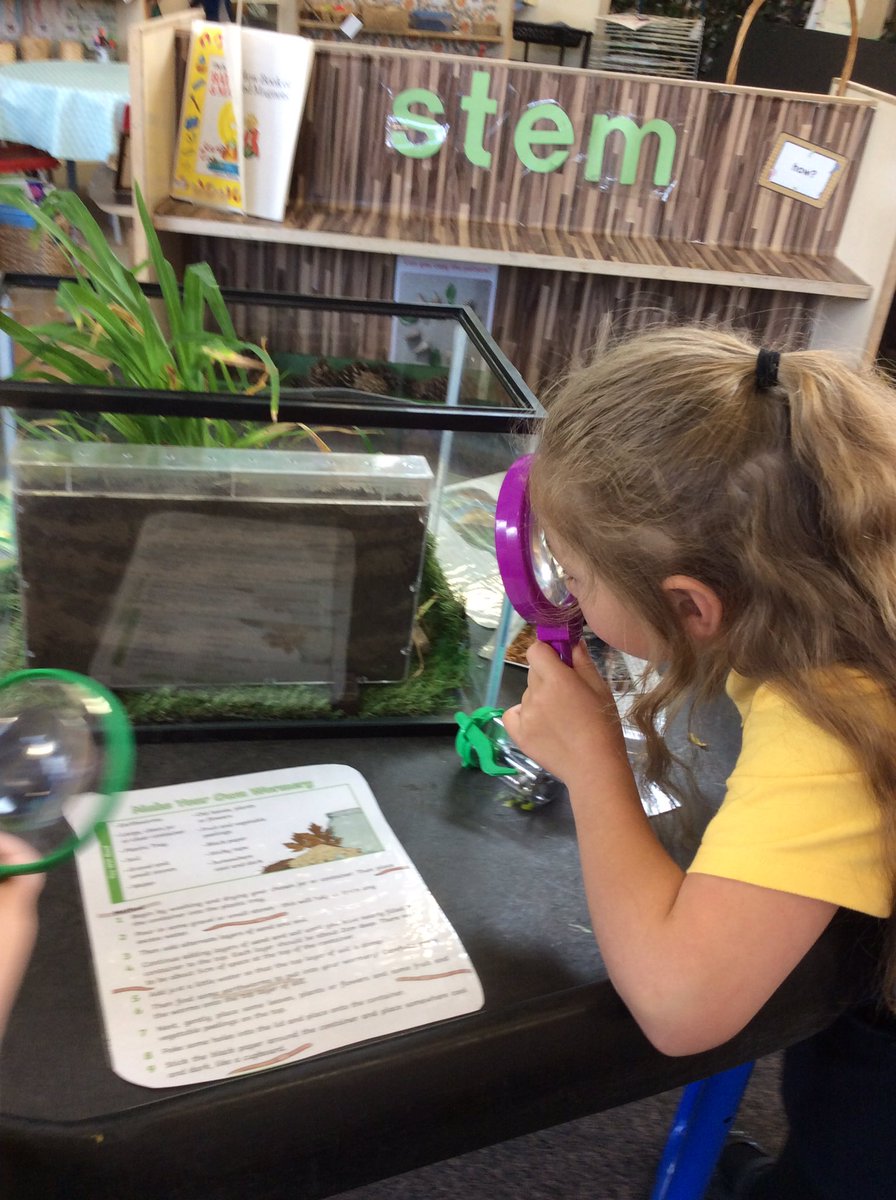 Inspired by Superworm we built our own wormery in Robins class. The children love watching the worms busy at work.  #curiousaboutnature.   <a href="/Overthorpe_Acad/">Overthorpe C of E</a>